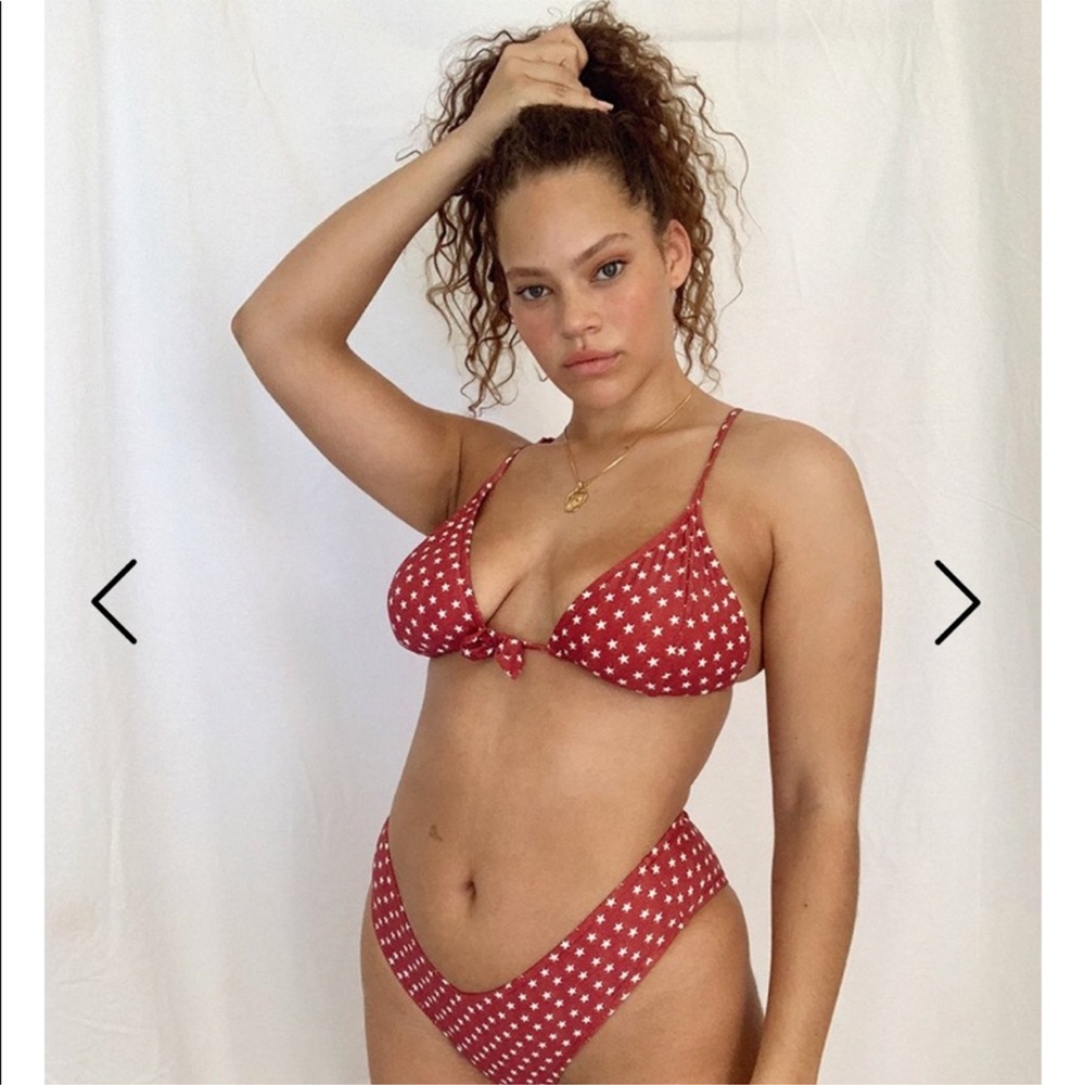 WeWoreWhat Vintage Stars Bikini Set